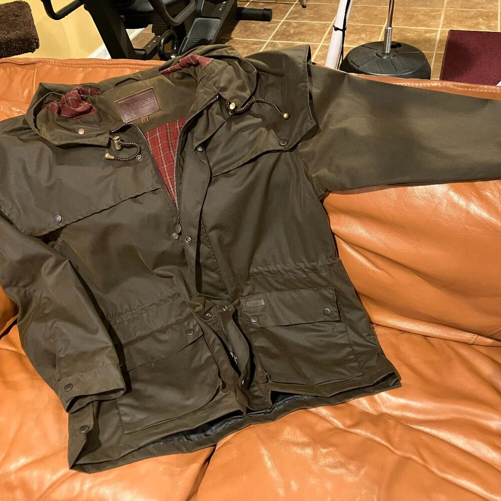 Outback Swagman Oiled Cotton Jacket